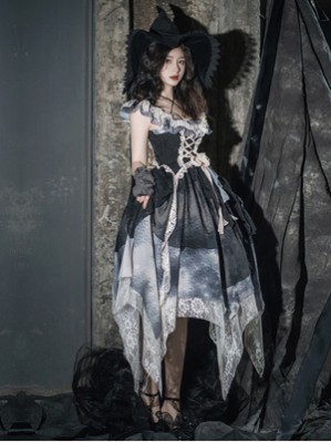 Letters & Poems Gothic Lolita Dress JSK (WJ144)